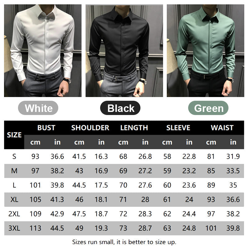 🔥2026 HOT SALE🔥Men's Wrinkle-Free Button-Down Shirt
