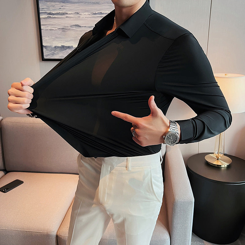 🔥2026 HOT SALE🔥Men's Wrinkle-Free Button-Down Shirt