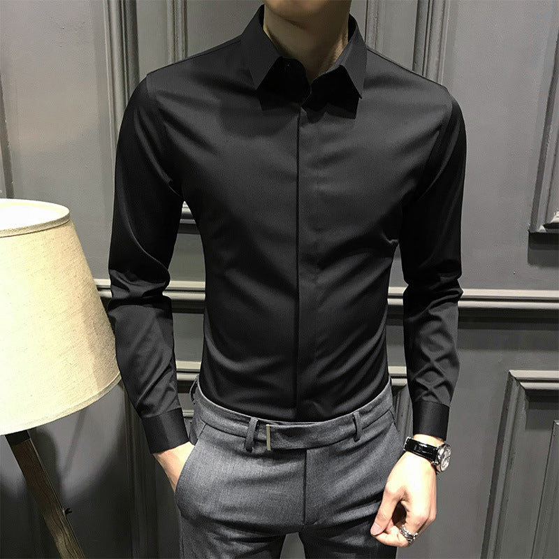 🔥2026 HOT SALE🔥Men's Wrinkle-Free Button-Down Shirt