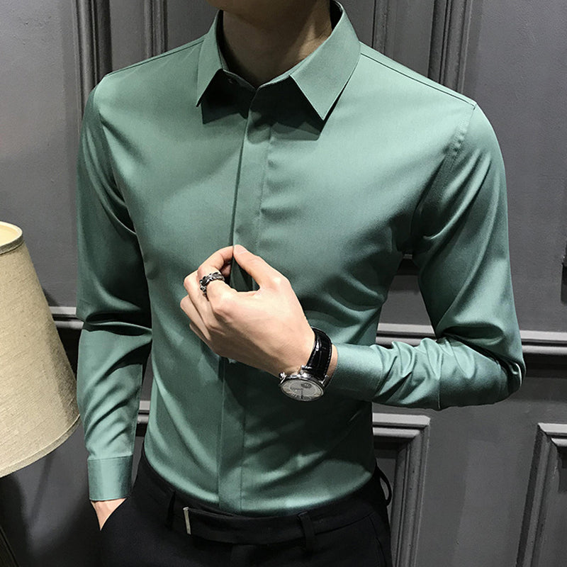 🔥2026 HOT SALE🔥Men's Wrinkle-Free Button-Down Shirt