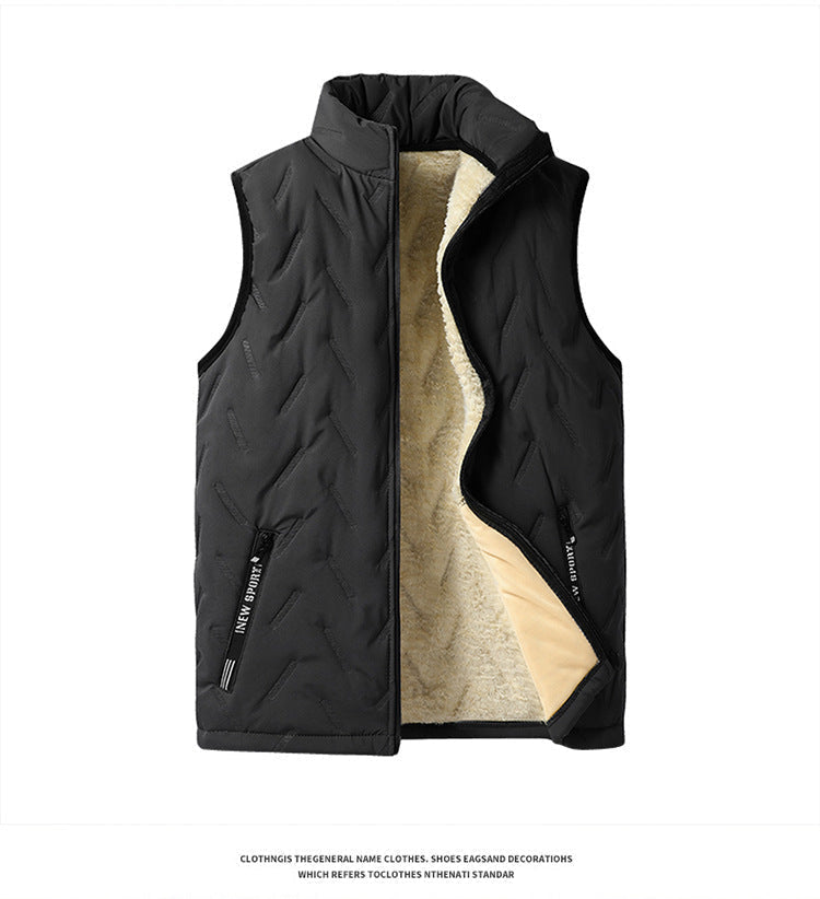 🔥Black Friday Deal! Unisex Thermal Fleece-Lined Quilted Vest | Winter Warmth, Ultra-Light & Water-Resistant | Limited Stock! ❄️