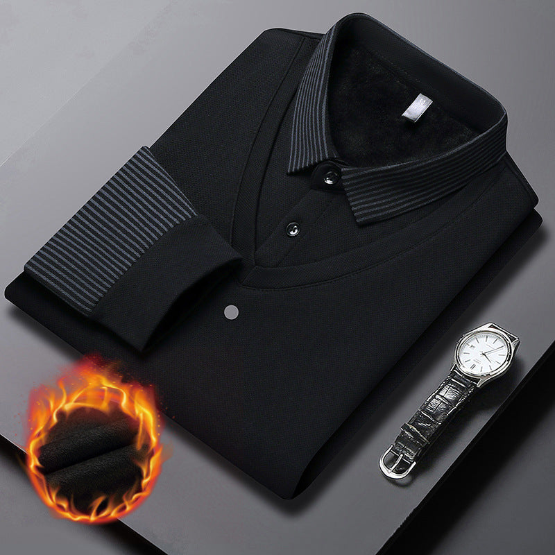 🎁 Hot Sale 49% OFF 🔥Striped Lapel Fake Two-Piece Shirt