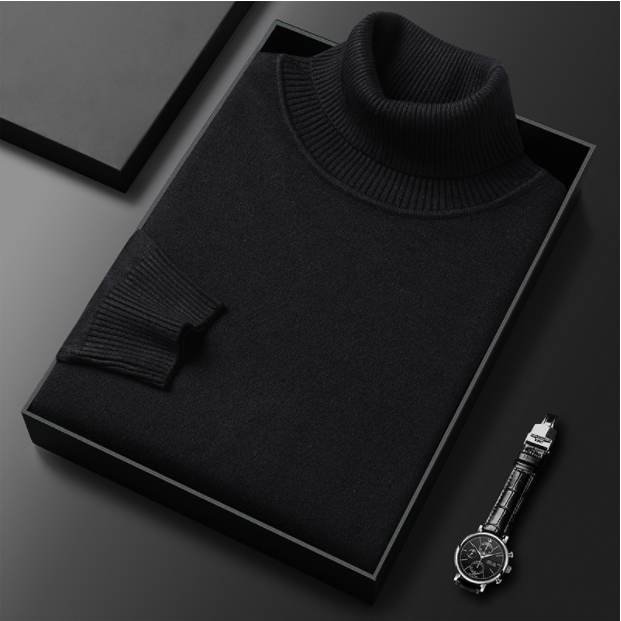 🔥Luxury Cashmere Sweater for Men | Ultra-Soft Merino Wool, Modern Fit for Business & Casual Wear👔🎯