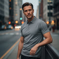📢📢BIG SALE !!⏰50 % OFF !!Men's Quick-Dry Short-Sleeve Lapel T-Shirt