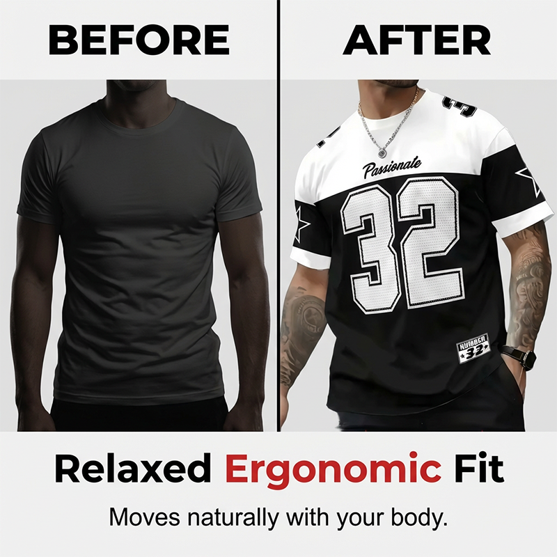 ⏰🔥LIMITED TIME 50% OFF! 👕 Men’s Casual Graphic Print T-Shirt – Comfortable, Stylish & Perfect for Everyday Wear ✨💥