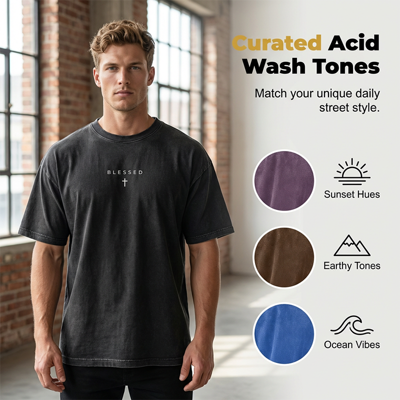 👔 LIMITED TIME 50% OFF! ✝️ Men's Cross & Letter Print Vintage T-Shirt – Soft, Relaxed Fit, Streetwear 🆒