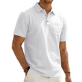 👔 LIMITED-TIME 50% OFF! 🌿 Men's Cotton Linen Short Sleeve Shirt – Breathable, Relaxed Fit, Classic Collar 🍃