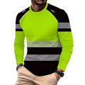 ✨ Men’s 3D Printed Active Shirt – High-Visibility, Breathable, Athletic Fit 🏃‍♂️