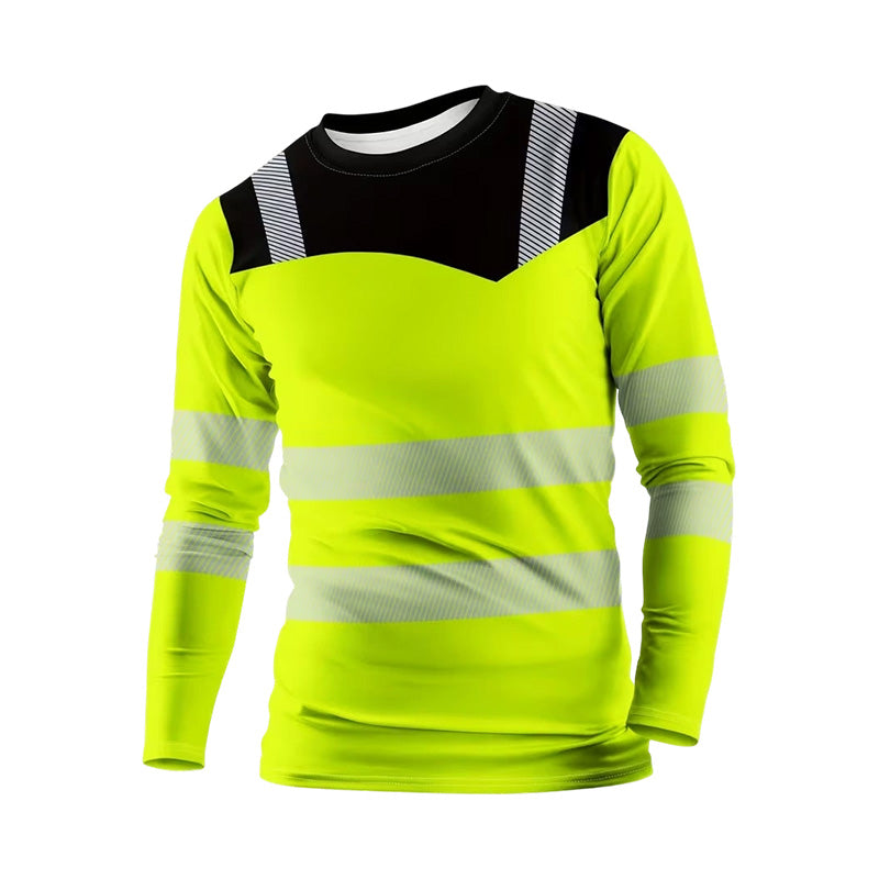 ✨ Men’s 3D Printed Active Shirt – High-Visibility, Breathable, Athletic Fit 🏃‍♂️