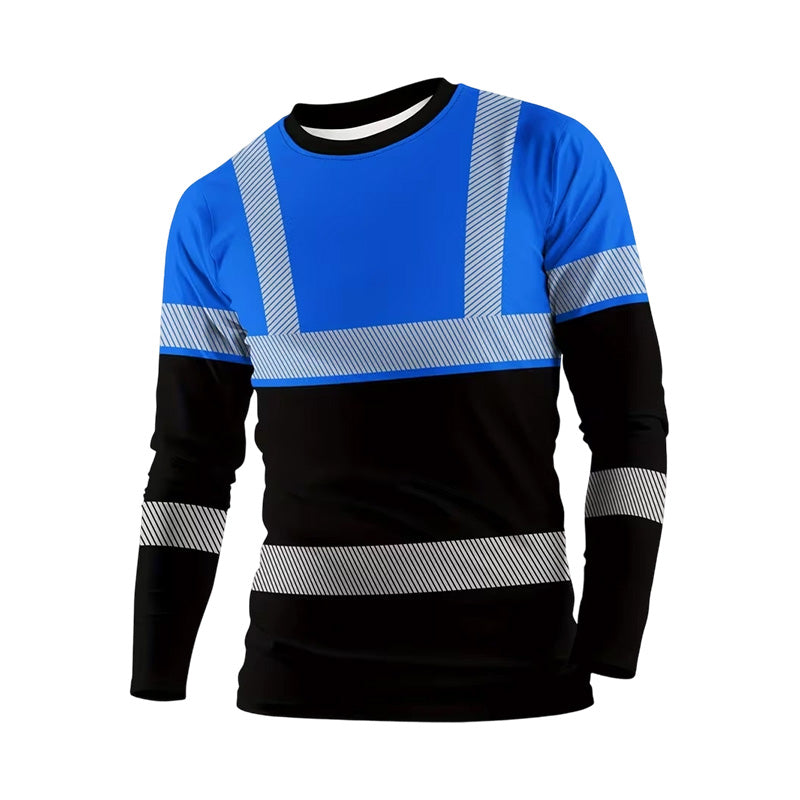 ✨ Men’s 3D Printed Active Shirt – High-Visibility, Breathable, Athletic Fit 🏃‍♂️