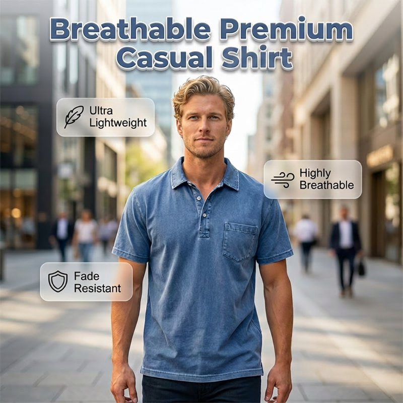 🔥50% Off New Arrivals-Men's Casual Short Sleeve Shirt